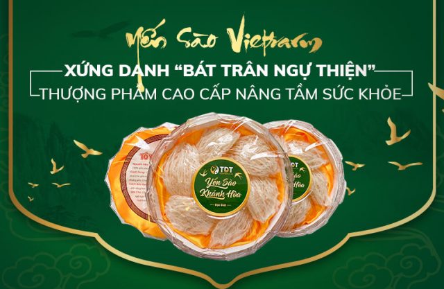 Yến sào Vietfarm nổi tiếng trên thị trường kinh doanh